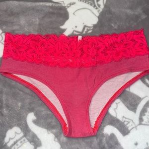 Pink underwear